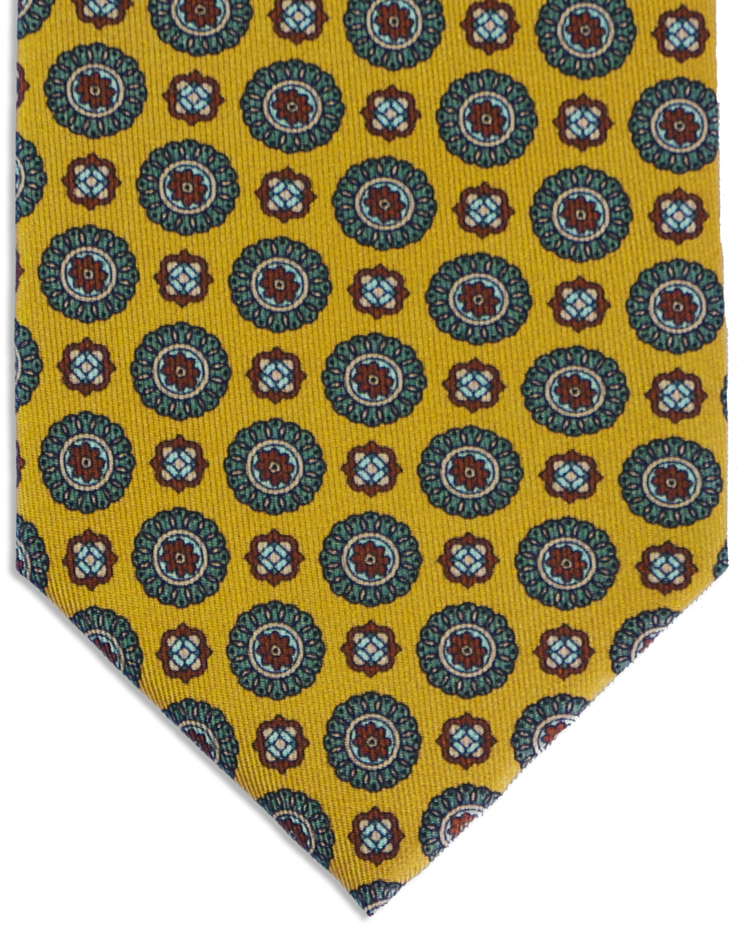 Lusso Medallion - 6-fold Krawatte aus Seide