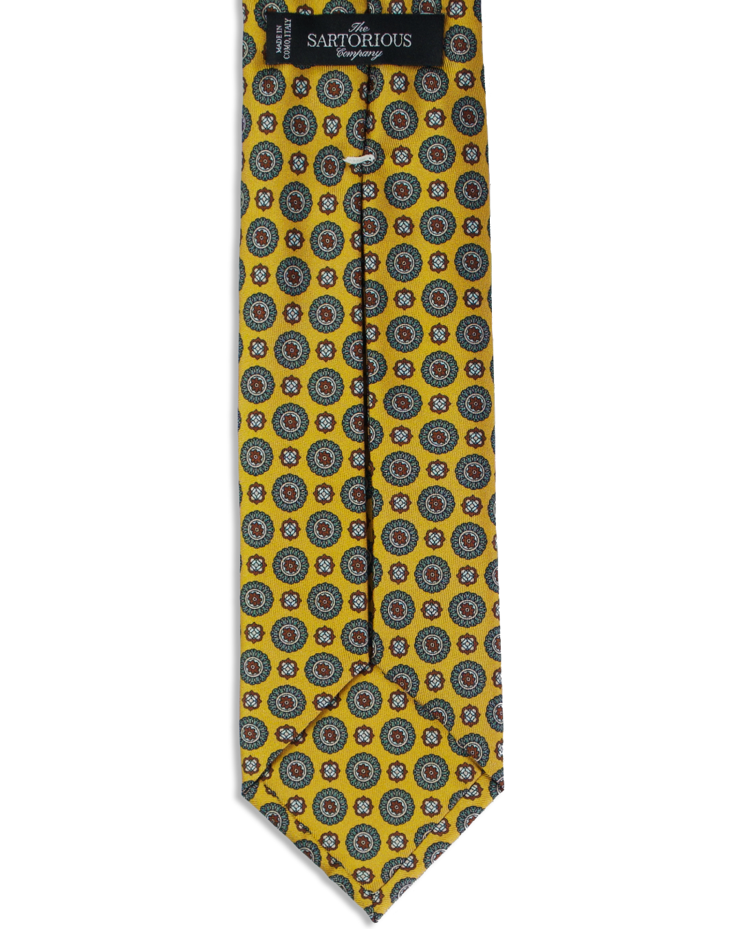 Lusso Medallion - 6-fold Krawatte aus Seide