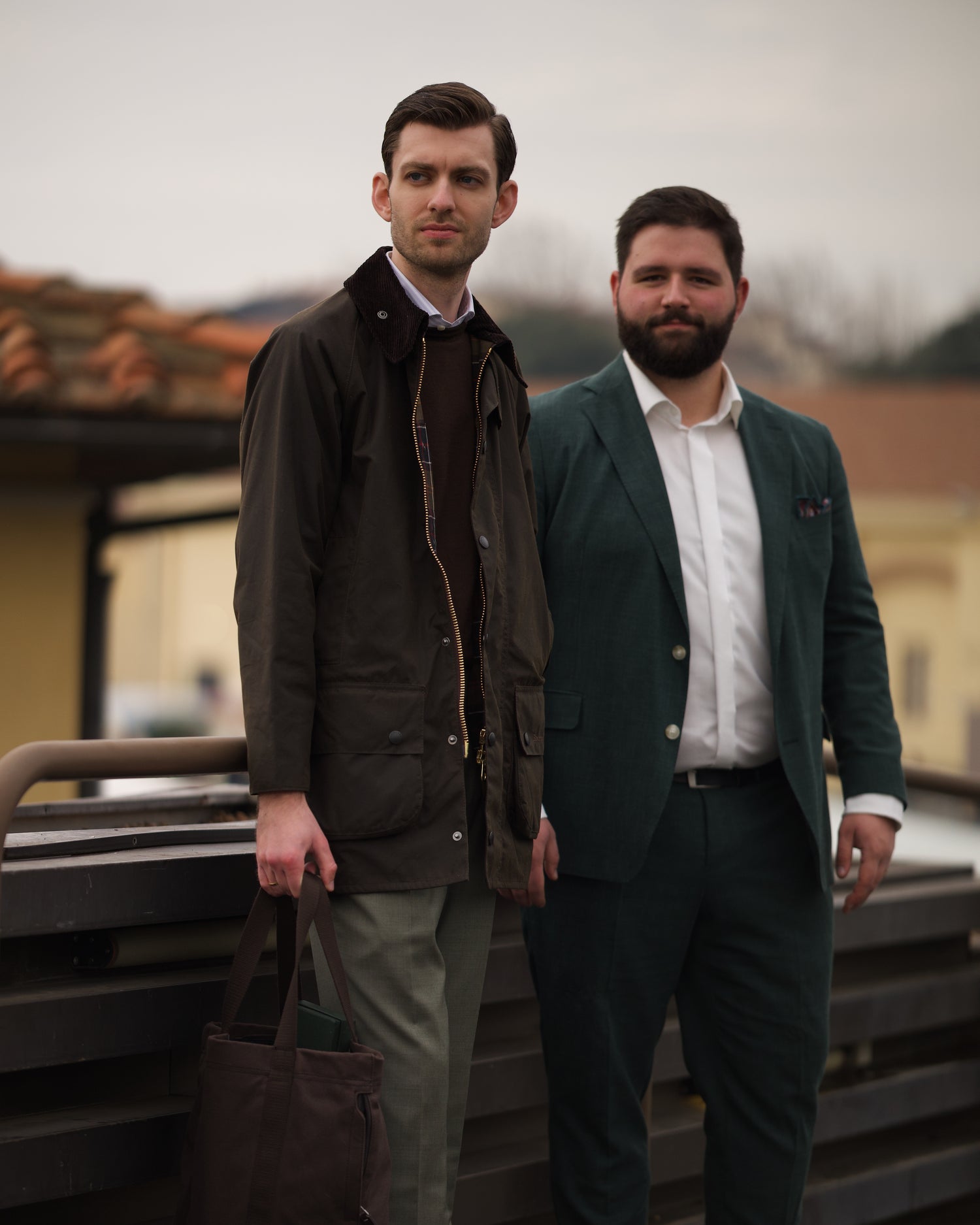 Die Gründer von The Sartorious Company – Familienunternehmen für handgefertigte italienische Herrenaccessoires